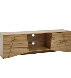 Stolik pod TV ANKONA 160 cm w kolorze dąb