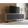 Stolik pod Tv Apollo B 150 cm czarny