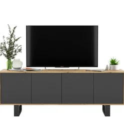 Stolik pod Tv Apollo B II 150 cm antracytowy