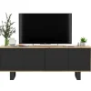 Stolik pod Tv  Apollo B II 150 cm czarny
