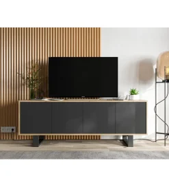 Stolik pod Tv  Apollo B II 150 cm czarny