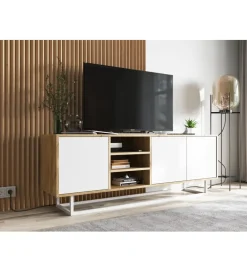 Stolik pod Tv Apollo 150 cm biały