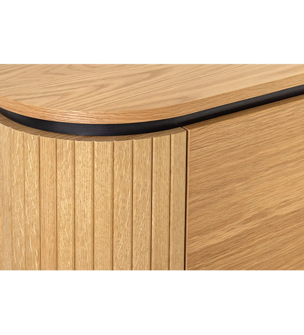 Stolik pod TV ATELIER 120 cm kolor naturalnego dębu