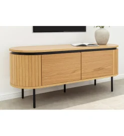 Stolik pod TV ATELIER 120 cm kolor naturalnego dębu