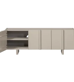 Stolik pod TV BASU 152 cm drewno sosny dust