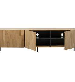 Stolik pod TV BONO 180 cm drewno jesion naturalny