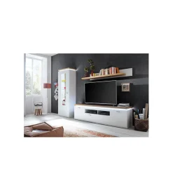 Stolik pod TV CALI 196 cm biały