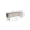 Stolik pod TV CARINO 150 cm srebrna