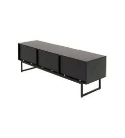 Stolik pod TV CARINO 150 cm srebrna