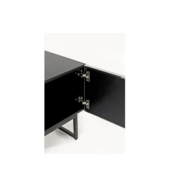 Stolik pod TV CARINO 150 cm srebrna