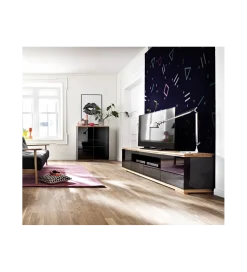 Stolik pod TV CHIARO 200 Cm Czarny