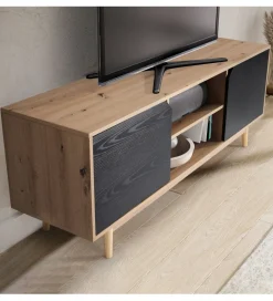 Stolik pod TV CYRUS 150 cm w optyce dębu