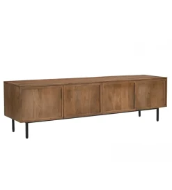 Stolik pod TV ELANI 180 cm drewno mango