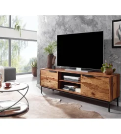 Stolik pod TV ELCANTO 147 cm drewno sheesham