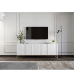 Stolik pod Tv ELPIS 150 cm biały