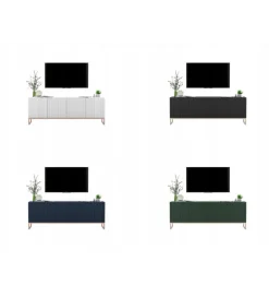 Stolik pod Tv ELPIS 150 cm czarny