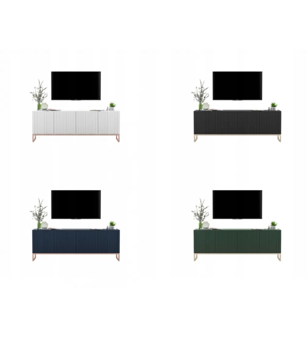 Stolik pod Tv ELPIS 150 cm czarny