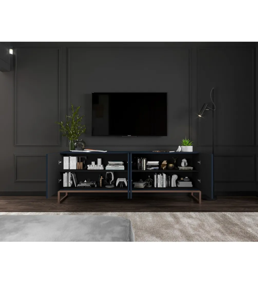 Stolik pod Tv ELPIS 150 cm granatowy