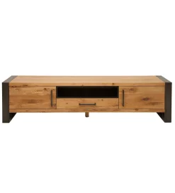 Stolik pod TV FACTORY Thor 200 cm drewno dąb dziki