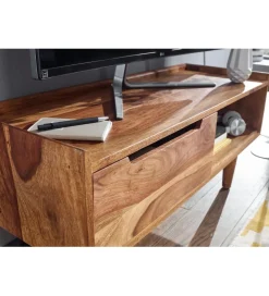 Stolik pod TV FORON 95 cm drewno sheesham