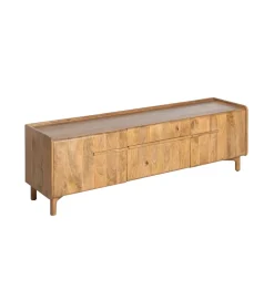 Stolik pod TV GALT 160 cm drewno mango naturalny
