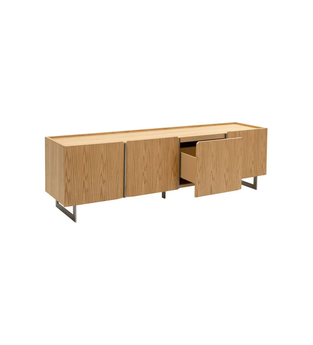 Stolik pod TV GIULIO 180 x 55 cm naturalny