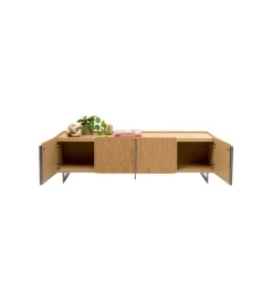Stolik pod TV GIULIO 180 x 55 cm naturalny