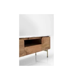 Stolik pod TV  GRACE 145 cm drewno mango