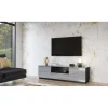 Stolik pod TV HELIO 180 cm szaro czarny