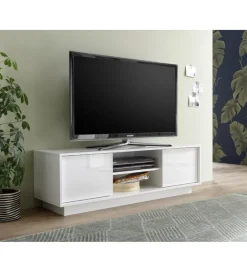 Stolik pod TV ICEE 139 cm biały