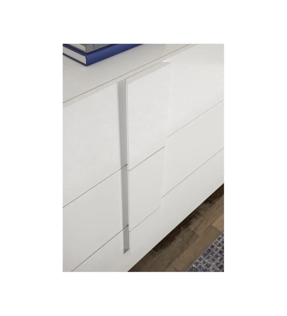 Stolik pod TV JUPITER 182 cm biały