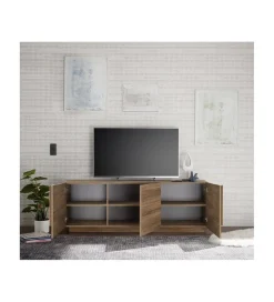 Stolik pod TV JUPITER 182 cm w kolorze dąb Mercure