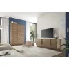 Stolik pod TV JUPITER 182 cm w kolorze dąb Mercure