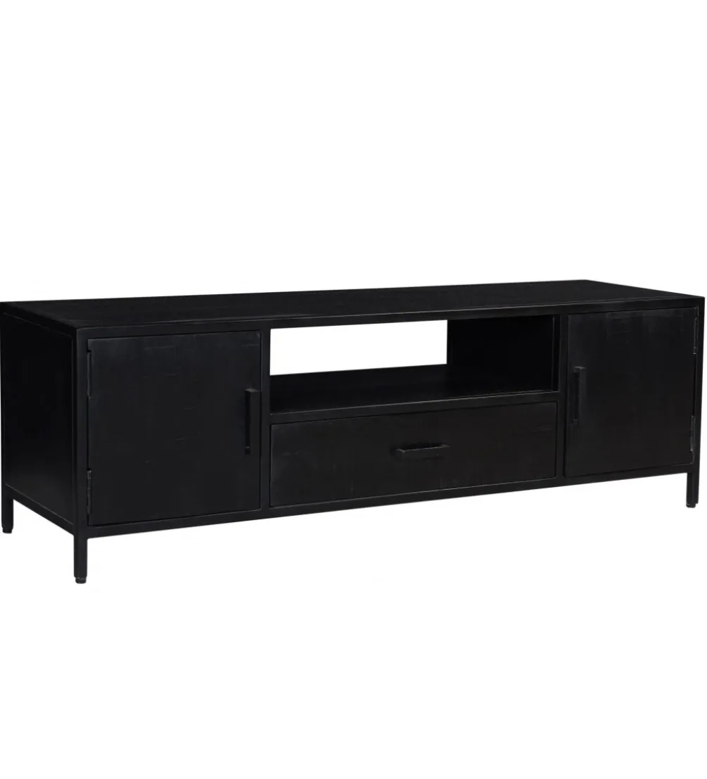 Stolik pod TV KALIA 160 cm czarny