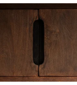 Stolik pod TV KILIAN 200 cm drewno mango brązowa