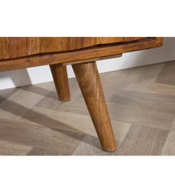 Stolik pod TV Komodo Mystic Living 140 cm drewno sheesham
