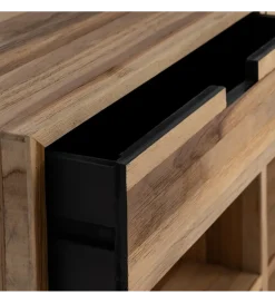 Stolik pod TV KURAN 140 cm drewno teak