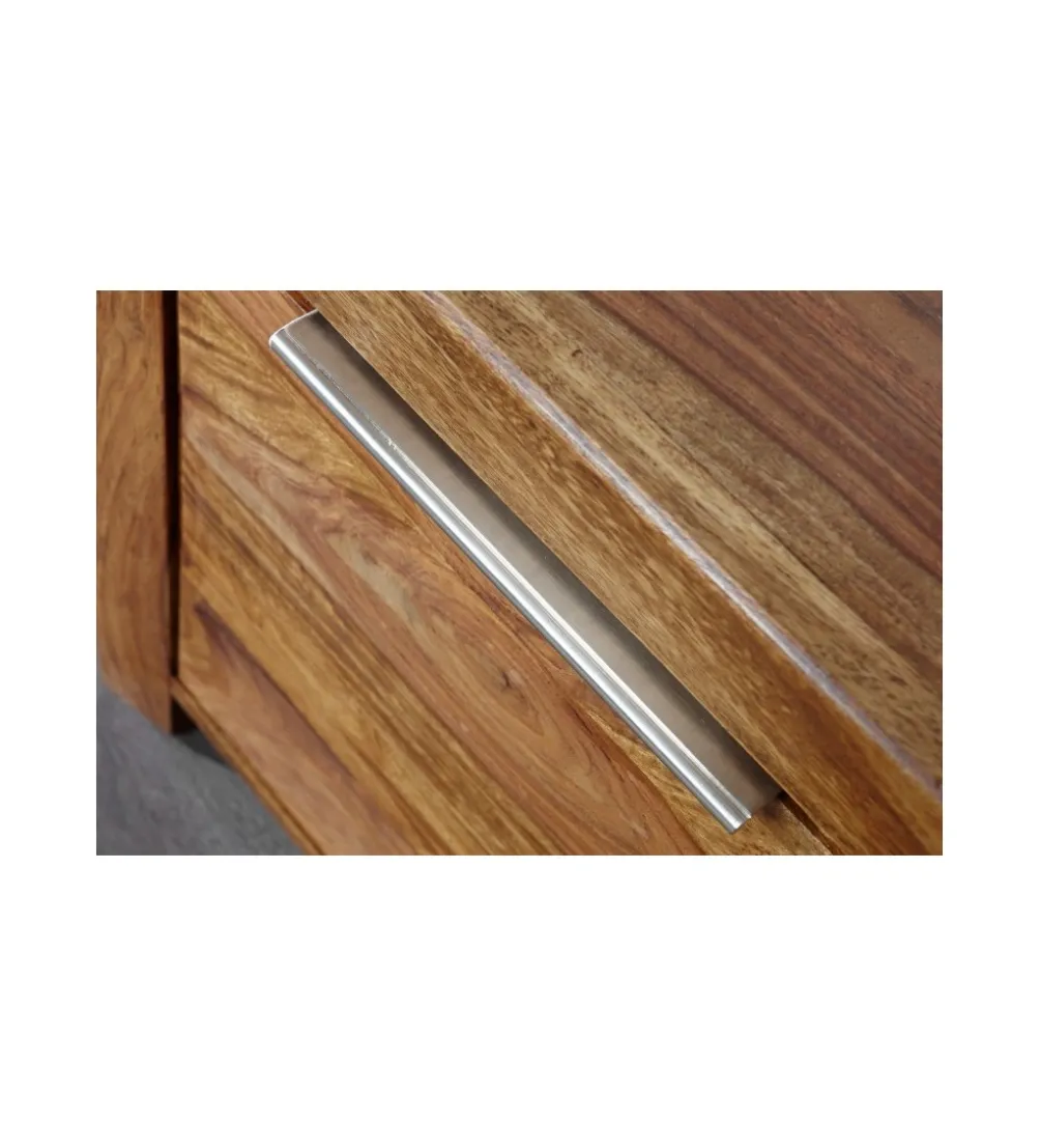 Stolik pod TV LAS Lagos 135 cm drewno sheesham