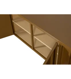 Stolik pod TV LEVEL 160 cm miodowy