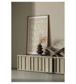 Stolik pod TV LEVEL 160 cm piaskowy