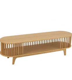 Stolik pod TV LIVE 150 cm bambus naturalny