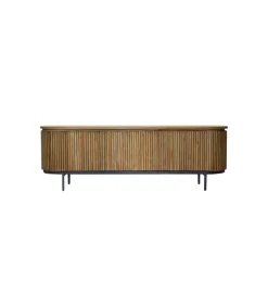 Stolik pod TV LUSAN 170 cm drewno teak