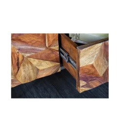 Stolik pod TV MIRANDA 160 cm drewno sheesham