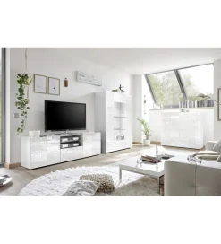 Stolik pod TV MIRO 180 cm biały