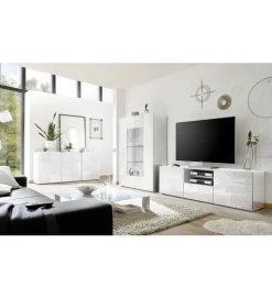 Stolik pod TV MIRO 180 cm biały