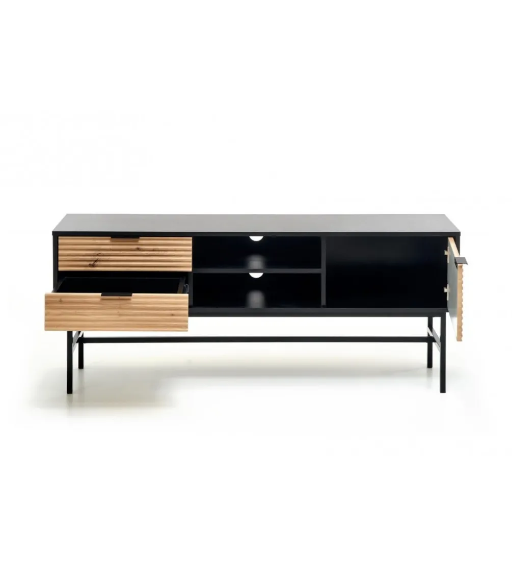 Stolik pod TV MURANO 150 cm w optyce dąb artisan