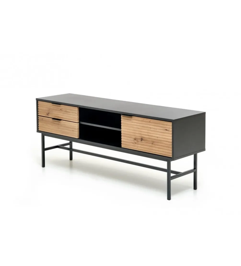 Stolik pod TV MURANO 150 cm w optyce dąb artisan