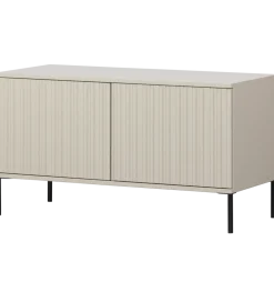 Stolik pod TV NEW GRAVURE 100 cm drewno sosny dust
