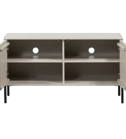 Stolik pod TV NEW GRAVURE 100 cm drewno sosny dust