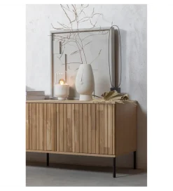 Stolik pod TV NEW GRAVURE 150 cm drewno dębu naturalny
